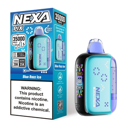NEXA PIX ULTRA BLUE RAZ 35K|4897136549192|Pack Of|5