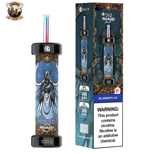 OLIT HOOKALIT BLUEBERRY ICE 40K|6975569849589|Pack Of|5