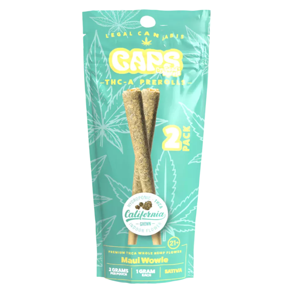 CAPS THCA PROLL MAUI WOWIE 1GM|749355088713|Pack Of|5