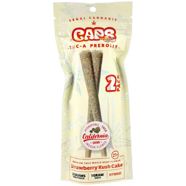 CAPS THCA PROLL STRAWBERRY KUSH CAKE 1GM|700433943072|Pack Of|10