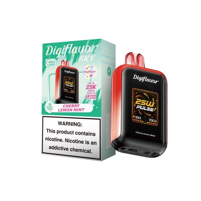 GEEK BAR DIGI SKY CHERRY LEMON MINT 25K|810164280237|Pack Of|5