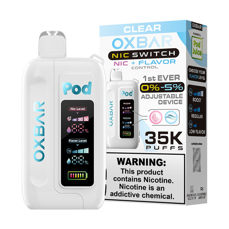 OXBAR CLEAR 35K|805350001017|Pack Of|5