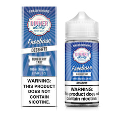 DINNER LADY FREEBASE BLUEBERRY TART 0MG 100ML