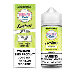 DINNER LADY FREEBASE KEY LIME TART 0MG 100ML