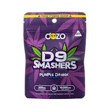 DOZO D9 SMASHERS GUMY PURPLE DRANK HYBRID 10000MG|794969149701|Pack Of|5