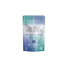 HIGHER EDUCATION D9 LR THC GUMY BLUE RAZZ 30MG