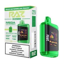 RAZ SOUR WATERMELON PEACH 25K|6972866507808|Pack Of|5