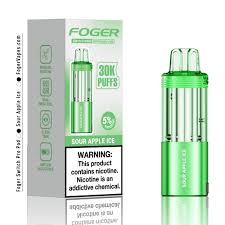 FOGER SWITCH PRO POD SOUR APPLE ICE 30K|6971824064001|Pack Of|5