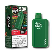 FLAVOR BEAST 50K|FLAVOR BEAST XBM50 GINGER ALE 50K|827152235919