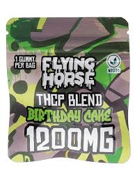 FLYING HORSE GUMY BIRTHDAY CAKE 1200MG