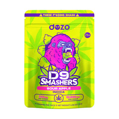 DOZO D9 SMASHERS GUMY SOUR APPLE INDICA 10000MG|764333521457|Pack Of|5