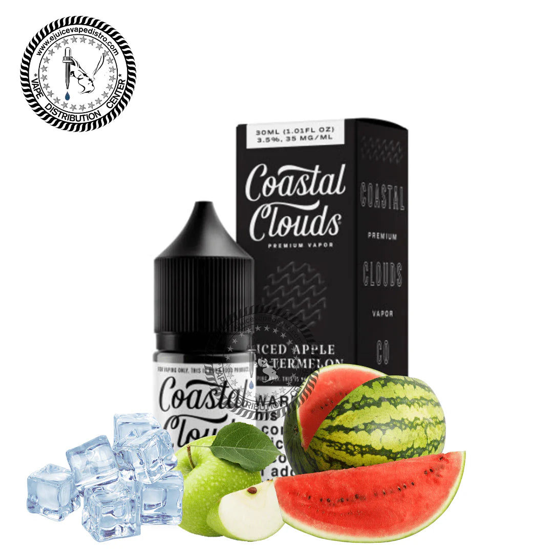 TFN SALT COASTAL CLO30MLUDS APPLE WATERMELON 50MG