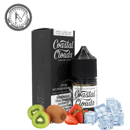 TFN SALT COASTAL CLOUDS STRAWBERRY KIWI 50MG 30ML