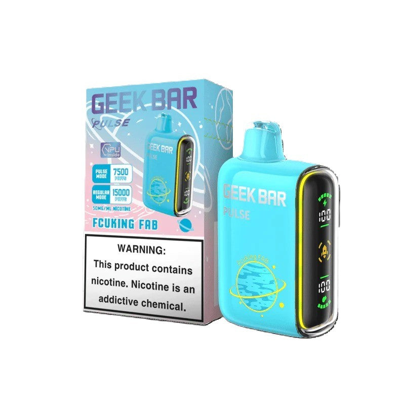 GEEK BAR PULSE PATRIOT 15K|GEEK BAR PULSE PATRIOT FCUKING FAB 15K|810164283870