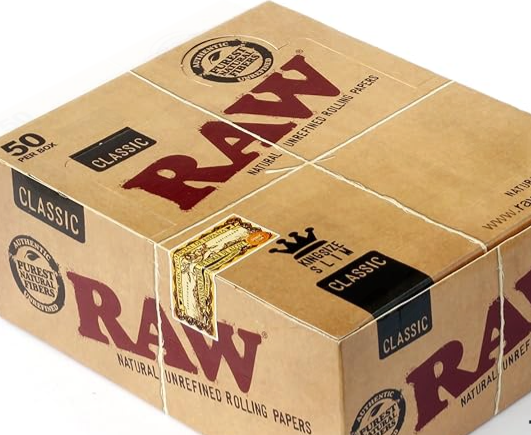 RAW CLASSIC HEMP ROLLING PAPERS KING SIZE SLIM