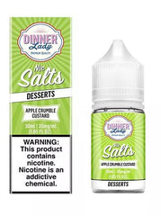 DINNER LADY SALT APPLE CRUMBLE CUSTARD 35MG 30ML