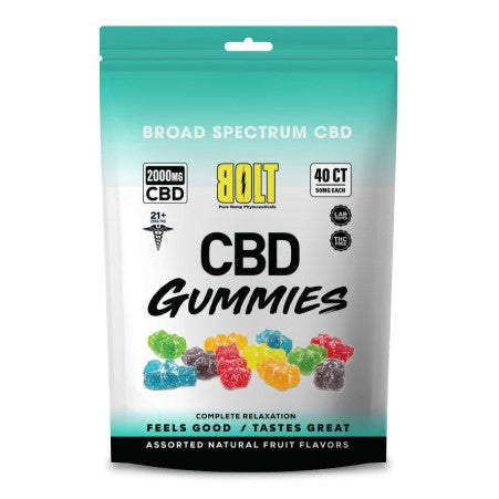 BOLT CBD GUMMY 40CT PACK 2000MG