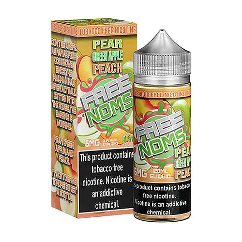 NOMS PEAR GREENAPPLE PEACH 120ML 6MG