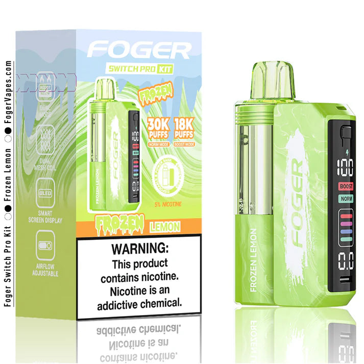 FOGER 30K SWITCH PRO KIT FROZEN LEMON