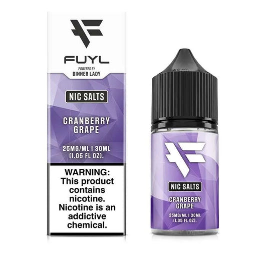 FUYL DINNER LADY SALT CRANBERRY GRAPE 25MG 30ML