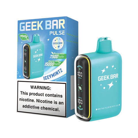 GEEK BAR PULSE ICEY MINTZ 15K|810164282613|Pack Of|5