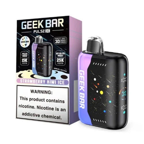GEEK BAR PULSE X STRWBRY KIWI ICE 25K|810164281791|Pack Of|5