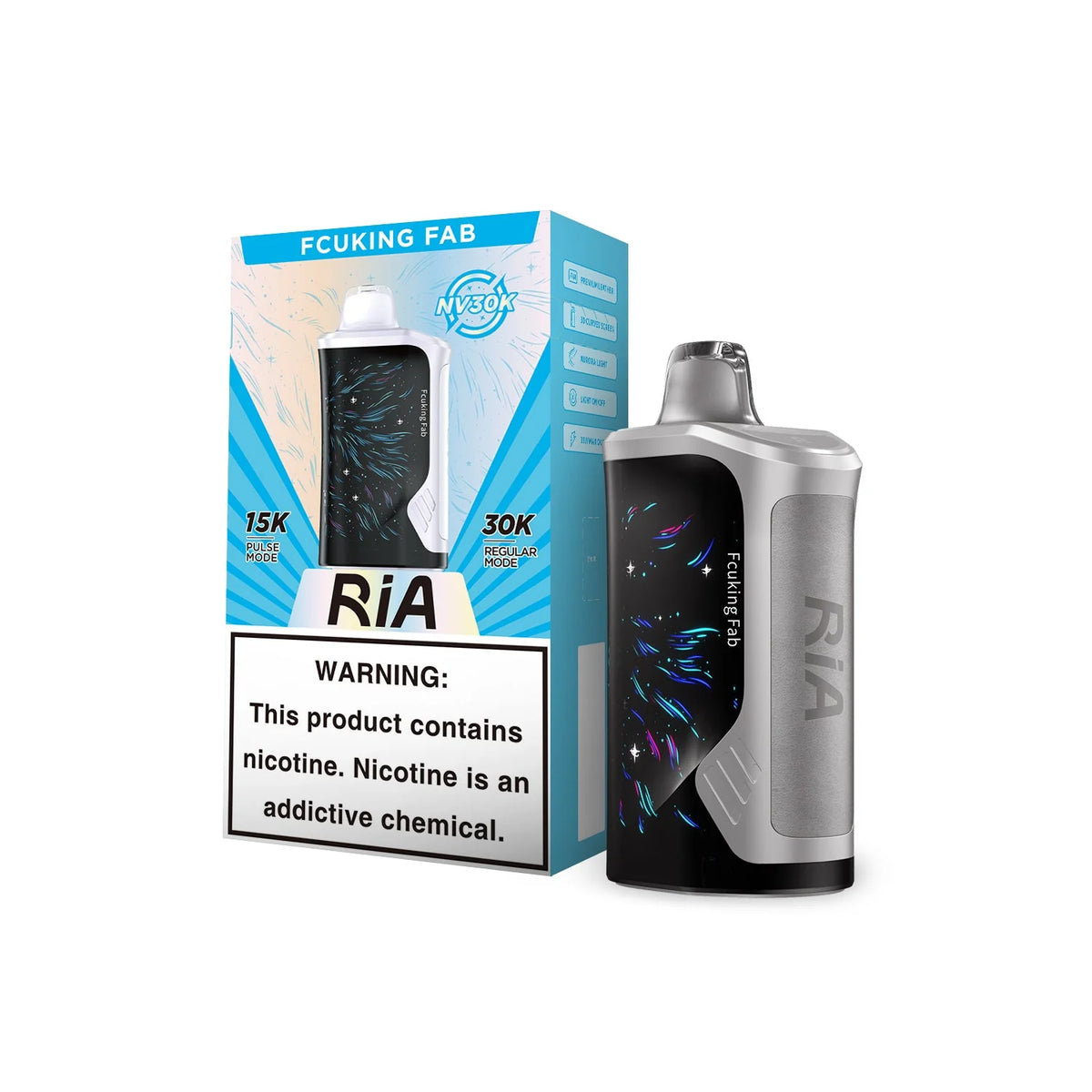 RIA NV FCUKING FAB 30K|810186630126|Pack Of|5
