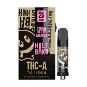 HALF BAKD THCA CARTRIDGE STRAWBERRY MAMBA 2GM|850046357626|Pack Of|5