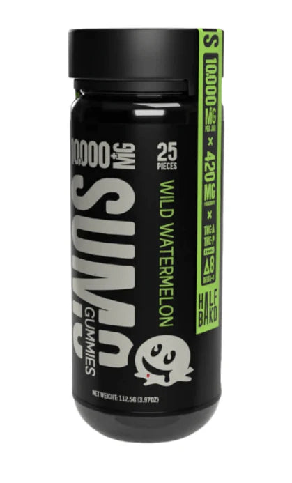 HALF BAKD SUMO D8 GUMY WILD WATERMELON 10000MG|850049202930|Pack Of|6