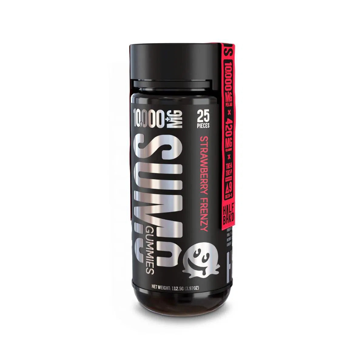 HALF BAKD SUMO D8 GUMY STRWBERY FRENZY 10000MG|850056139717|Pack Of|6