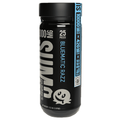 HALF BAKD SUMO D8 GUMY BLUEMATIC RAZZ 10000MG|850049202312|Pack Of|6