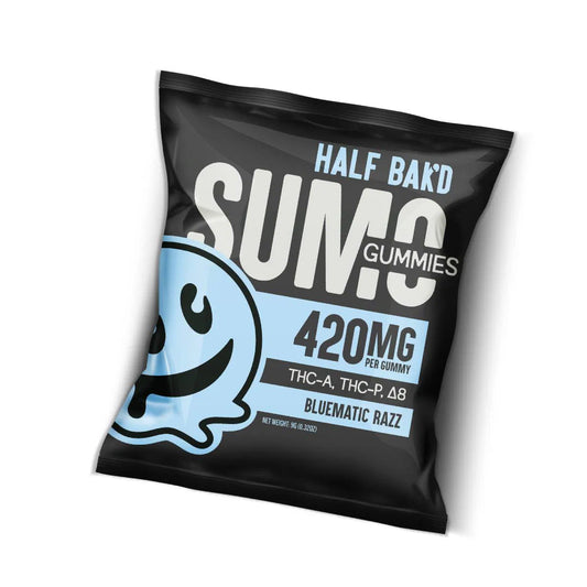 HALF BAKED SUMO BLUEMATIC RAZZ 420MG|850049202282|Pack Of|30