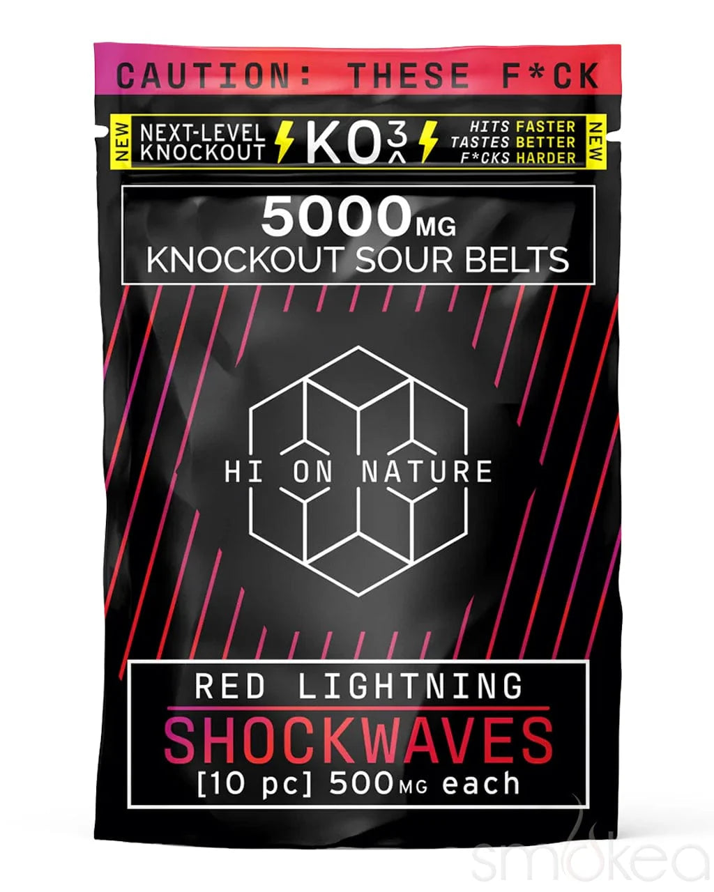 HI ON NATURE KO3 GUMY RED LIGHTNING 5000MG