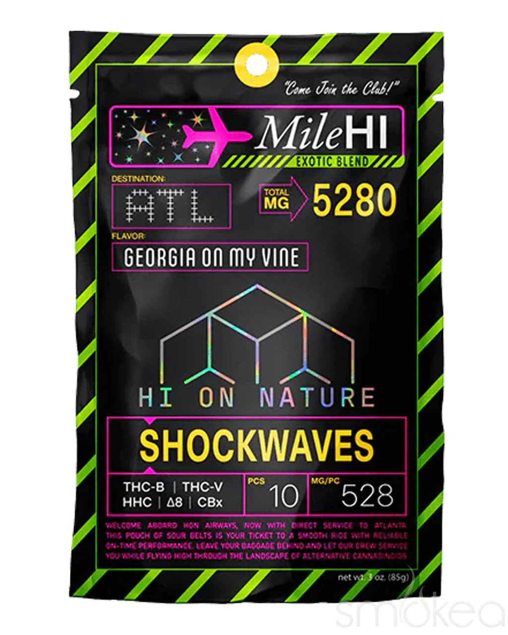 HI ON NATURE MILE HI SHOCKWAVES GEORGIA ON MY VINE 2500MG
