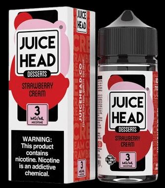 JUICE HEAD DESSERTAS STWBRY CREAM 100ML 3MG
