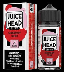 JUICE HEAD DESSERTAS STWBRY CREAM 100ML 3MG