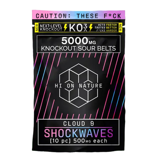 HON KNOCKOUT SOUR BELTS KO3 SERIES D8 CLOUD 9 5000MG