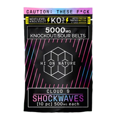 HON KNOCKOUT SOUR BELTS KO3 SERIES D8 CLOUD 9 5000MG