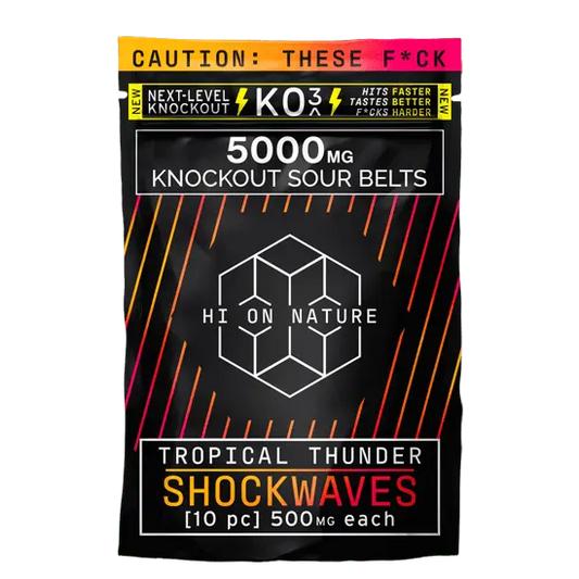 HON KNOCKOUT SOUR BELTS KO3 SERIES D8 TROPICAL THUNDER 5000MG