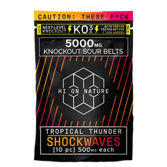 HON KNOCKOUT SOUR BELTS KO3 SERIES D8 TROPICAL THUNDER 5000MG