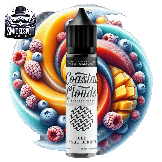 COASTAL CLOUDS iced MANGO BERRIES 30ML 3MG