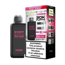 SVOPP POD JUICE STRWBRY PINK BURST 30K|818534910104|Pack Of|5
