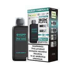 SVOPP POD JUICE CLEAR EMERALD 30K|818534910012|Pack Of|5
