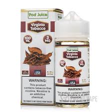POD JUICE VIRGINIA TOBACCO 3MG 100ML