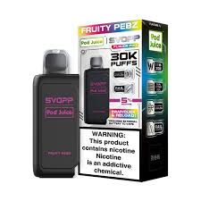 SVOPP POD JUICE FRUITY PEBZ 30K|818534910036|Pack Of|5
