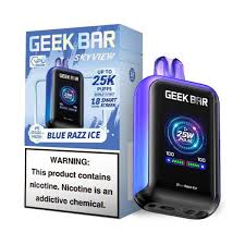 GEEK BAR DIGI SKY BLUE RAZZ ICE 25K|810164280190|Pack Of|5
