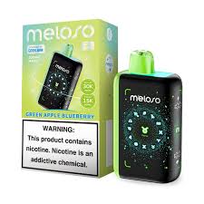 MELOSO BAR GREEN APPLE BLUEBERRY 30K|810164281111|Pack Of|5