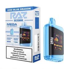 RAZ ICED BLUE DRAGON 25K|6975984056821|Pack Of|5