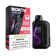 NORTH STELLAR SKYFALL SOUR APPLE BLOW POP 40K
