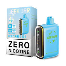 GEEK BAR PULSE BLUE RAZZ ICE ZERO PER 15K|810125439810|Pack Of|5